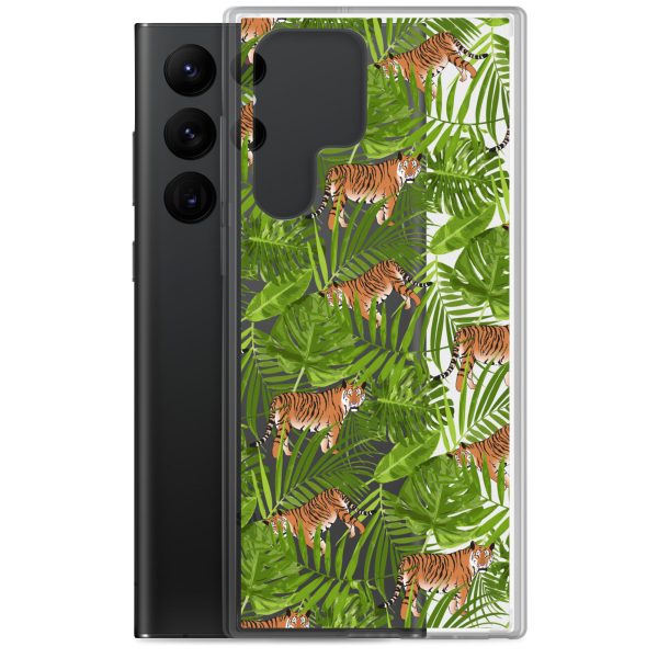 Tiger Samsung Clear Case