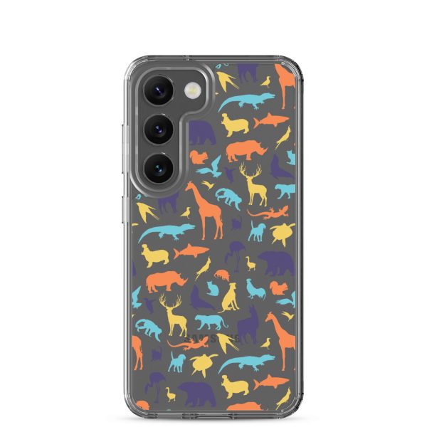 Animal Silhouette Samsung Clear Case