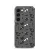 Black and White Halloween Samsung Clear Case