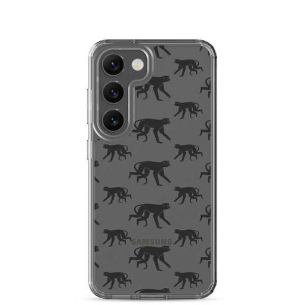 clear-case-for-samsung-samsung-galaxy-s23-case-on-phone-6a53ccb5428a4.jpg Monkey Silhouette Samsung Clear Case