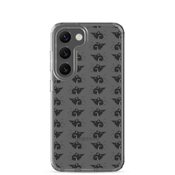 Rat Silhouette Samsung Clear Case