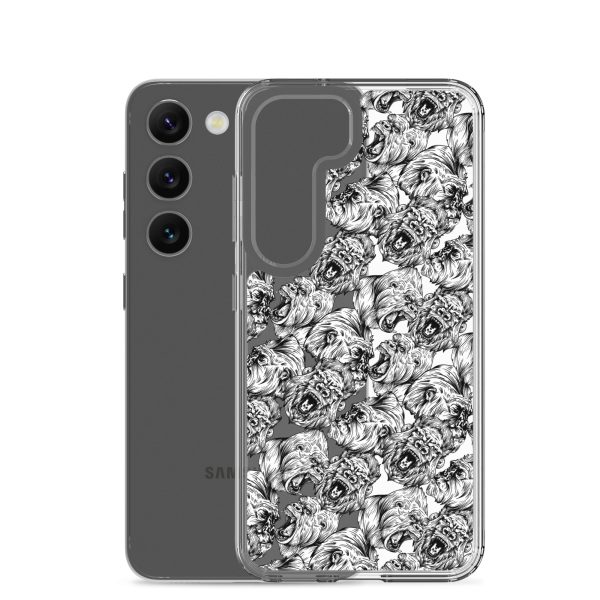 Angry Gorillas Samsung Clear Case