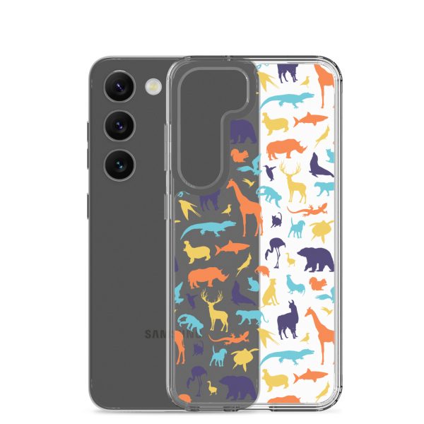 Animal Silhouette Samsung Clear Case