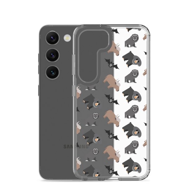 Asian Jungle Animal Samsung Clear Case