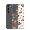 Asian Jungle Animals Samsung Clear Case