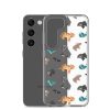 Asian Jungle Animals Samsung Clear Case