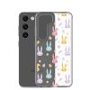 Colorful Bunnies Easter Samsung Clear Case