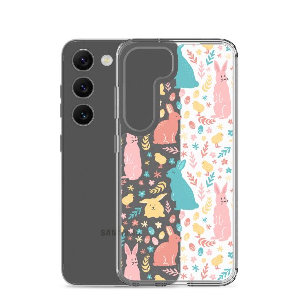 Colorful Easter Samsung Clear Case
