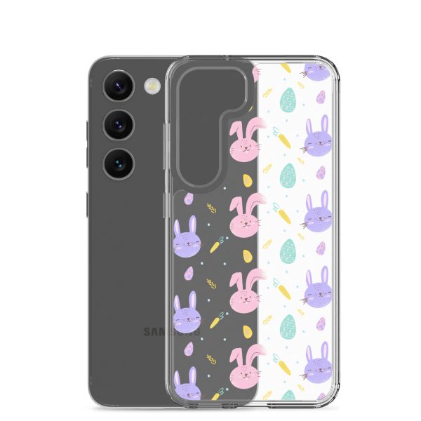Cute Easter Bunnies Samsung Clear Case