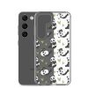 Cute Panda Bear Samsung Clear Case