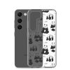 Panda Bears Bamboo Samsung Clear Case
