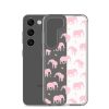 clear-case-for-samsung-samsung-galaxy-s23-case-with-phone-6a53d25eea38b.jpg Seamless Elephant Silhouette Samsung Clear Case