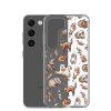 Vintage Halloween Samsung Clear Case