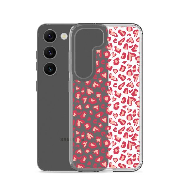 clear-case-for-samsung-samsung-galaxy-s23-case-with-phone-6a56961632b2b.jpg Leopard Heart Print Samsung Clear Case