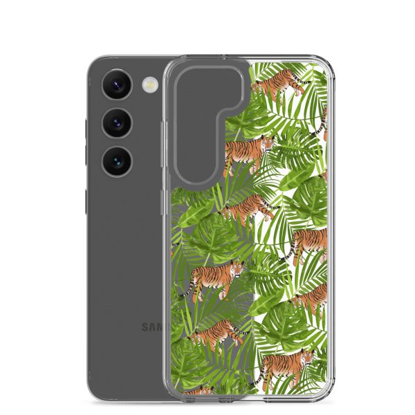 Tiger Samsung Clear Case