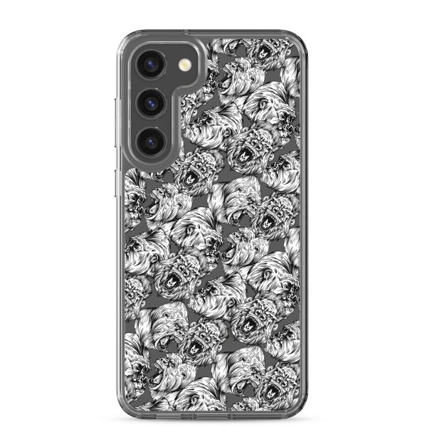 Angry Gorillas Samsung Clear Case