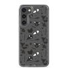 Black and White Halloween Samsung Clear Case