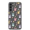 Colorful Bunnies Easter Samsung Clear Case