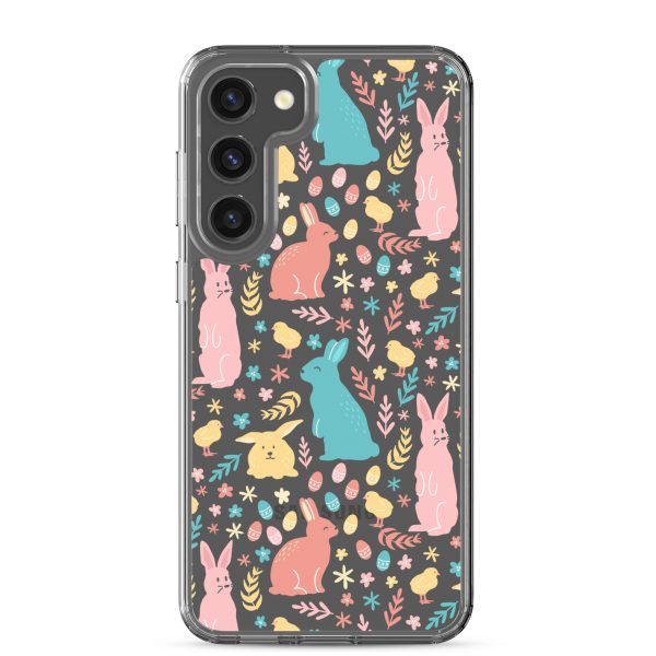 Colorful Easter Samsung Clear Case