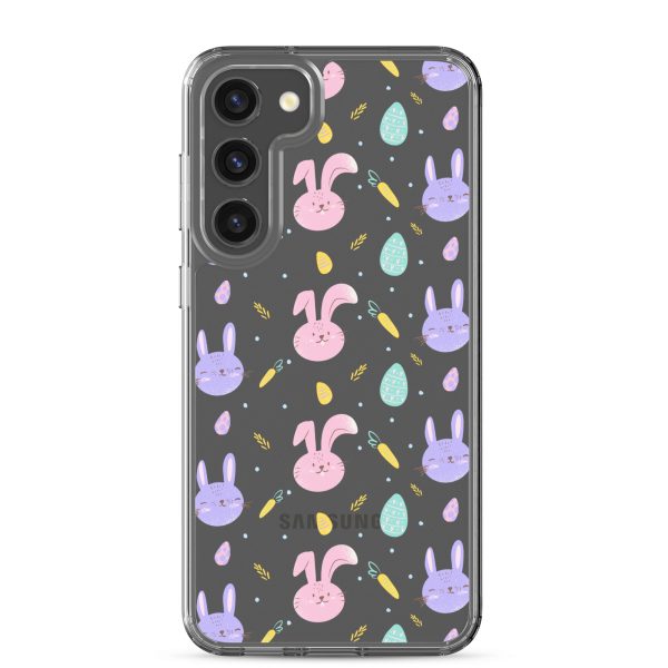 Cute Easter Bunnies Samsung Clear Case