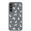Easter Hopping Bunnies Samsung Clear Case