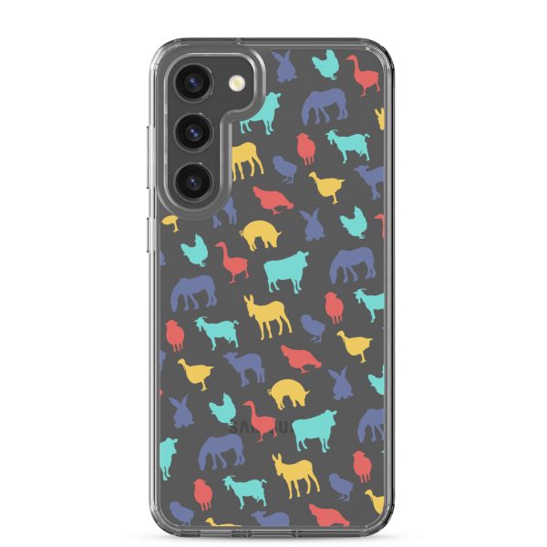 Farm Animals Samsung Clear Case