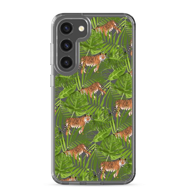 Tiger Samsung Clear Case