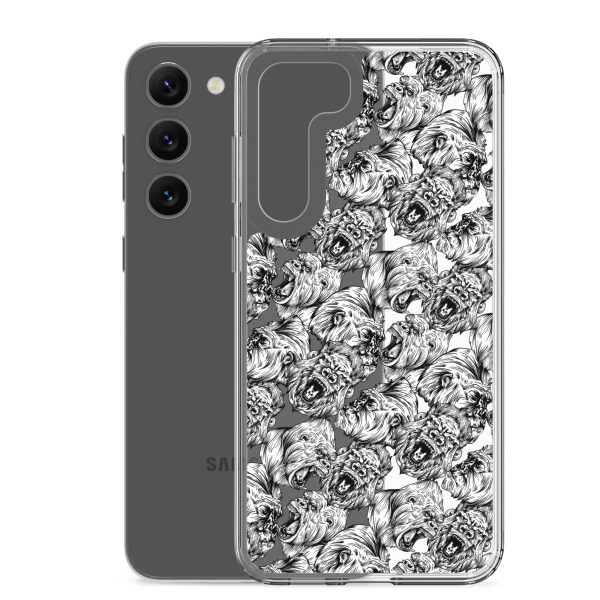 Angry Gorillas Samsung Clear Case