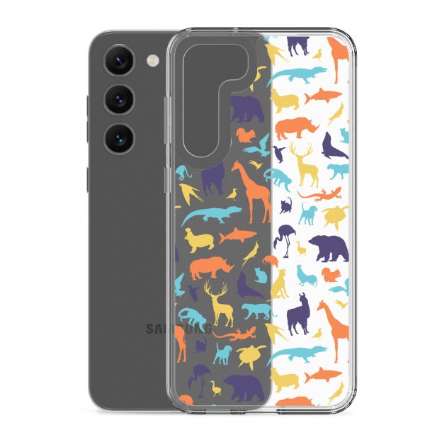 Animal Silhouette Samsung Clear Case