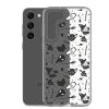 Black and White Halloween Samsung Clear Case
