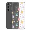 Colorful Bunnies Easter Samsung Clear Case