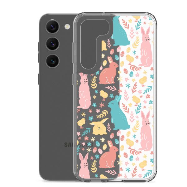 Colorful Easter Samsung Clear Case