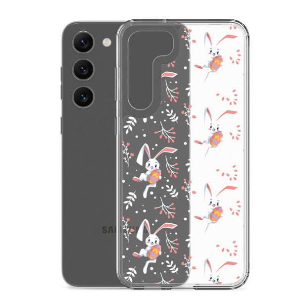 Cute Easter Rabbit Samsung Clear Case