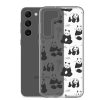 Panda Bears Bamboo Samsung Clear Case