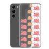 Pink Bunnies Samsung Clear Case