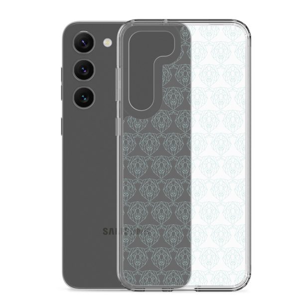 clear-case-for-samsung-samsung-galaxy-s23-plus-case-with-phone-6a53d15d0bd32.jpg Polygonal Bear Samsung Clear Case