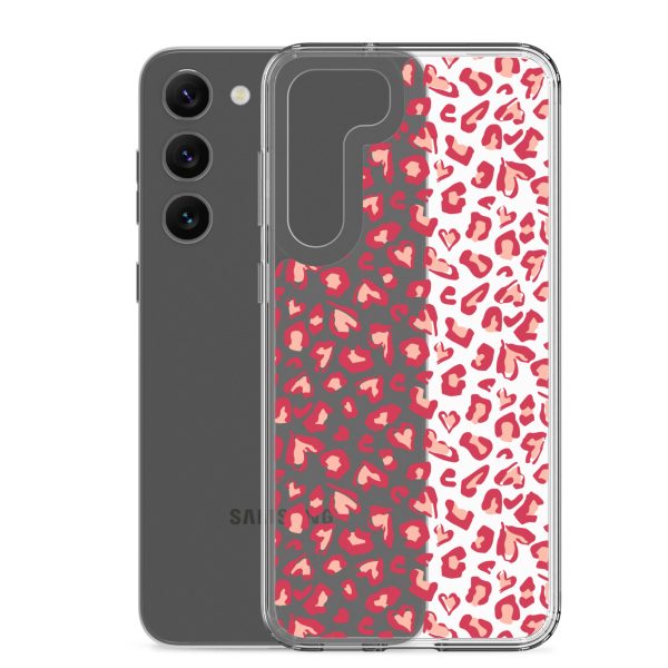 clear-case-for-samsung-samsung-galaxy-s23-plus-case-with-phone-6a56961632a4e.jpg Leopard Heart Print Samsung Clear Case