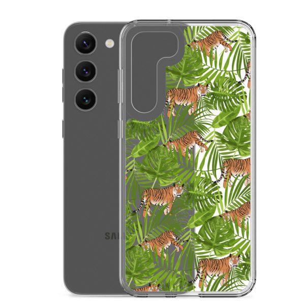 Tiger Samsung Clear Case