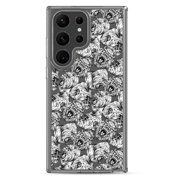 Angry Gorillas Samsung Clear Case