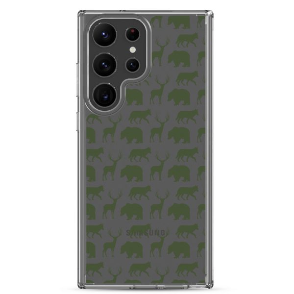 Animals Silhouette Samsung Clear Case