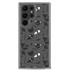 Black and White Halloween Samsung Clear Case