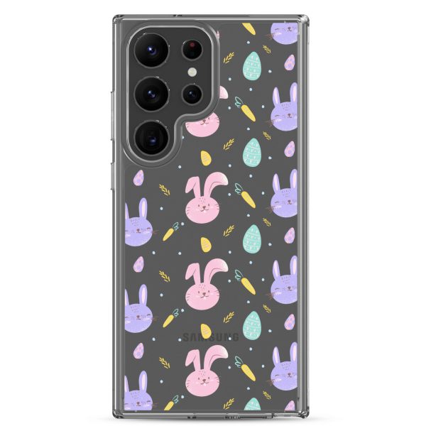 Cute Easter Bunnies Samsung Clear Case