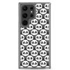 Cute Panda Bears Samsung Clear Case