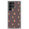 Cute Teddy Bear Samsung Clear Case