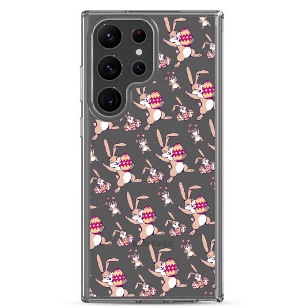 clear-case-for-samsung-samsung-galaxy-s23-ultra-case-on-phone-6a53c3697ce52.jpg Easter Bunny With Egg Samsung Clear Case