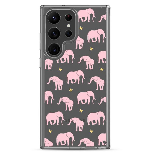 clear-case-for-samsung-samsung-galaxy-s23-ultra-case-on-phone-6a53d25eea2f5.jpg Seamless Elephant Silhouette Samsung Clear Case