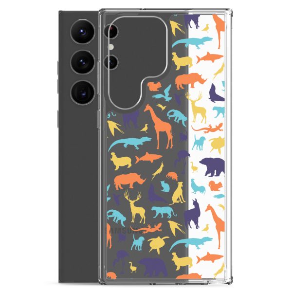 Animal Silhouette Samsung Clear Case