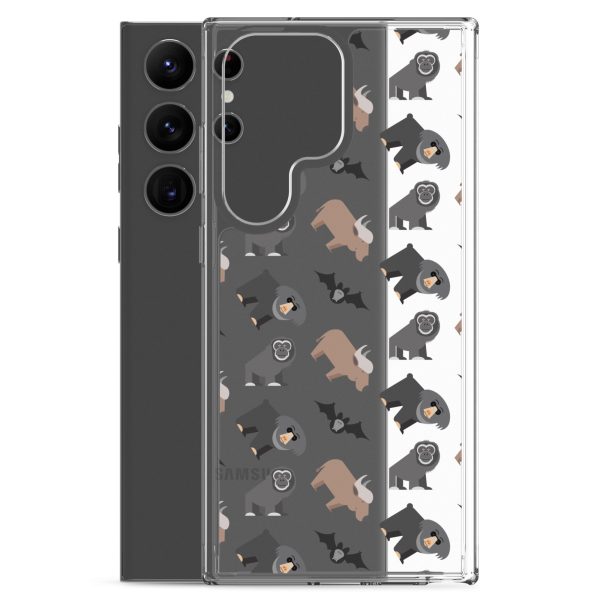Asian Jungle Animal Samsung Clear Case