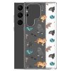Asian Jungle Animals Samsung Clear Case