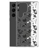 Black and White Halloween Samsung Clear Case
